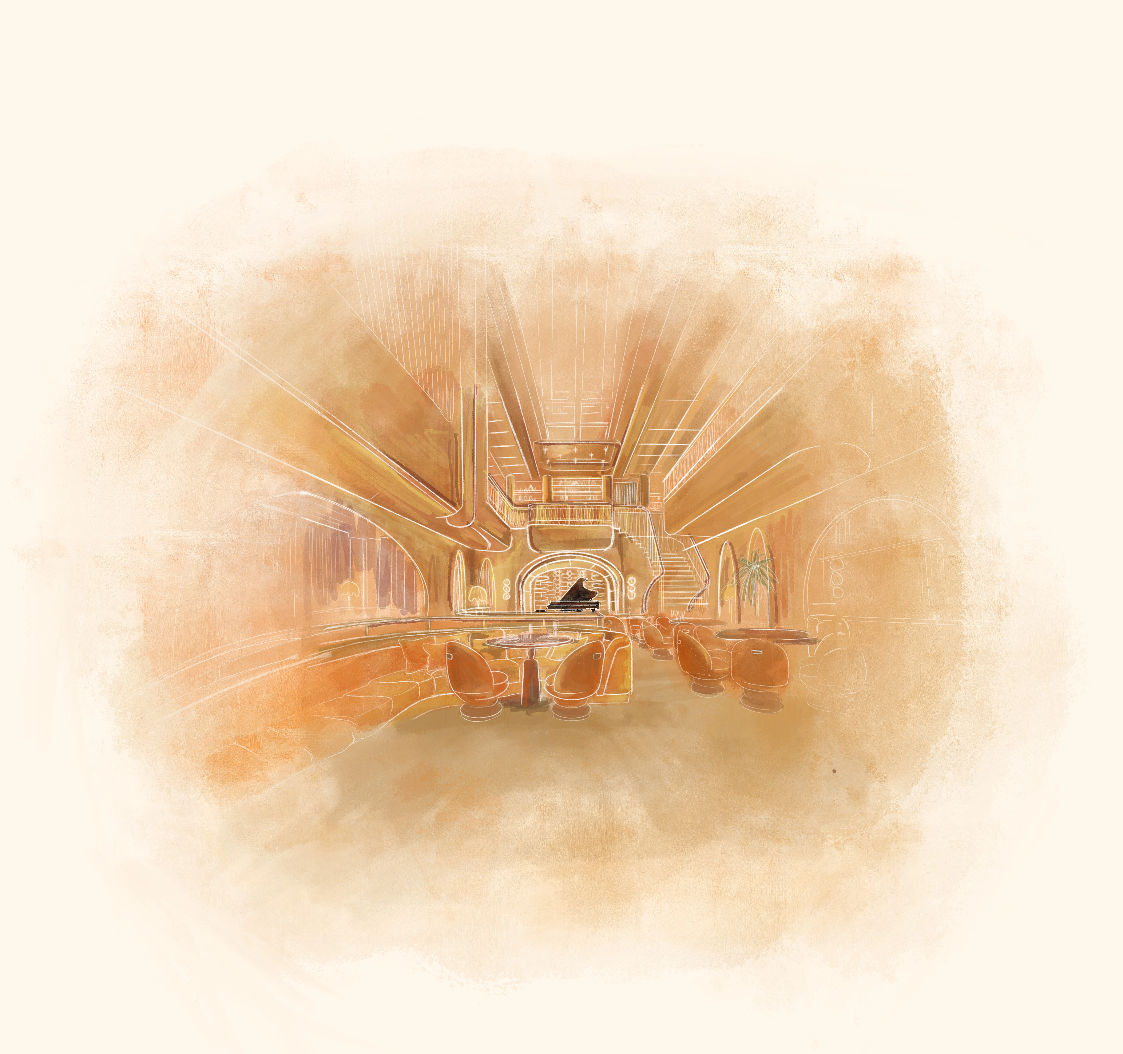 The Consul Piano Room